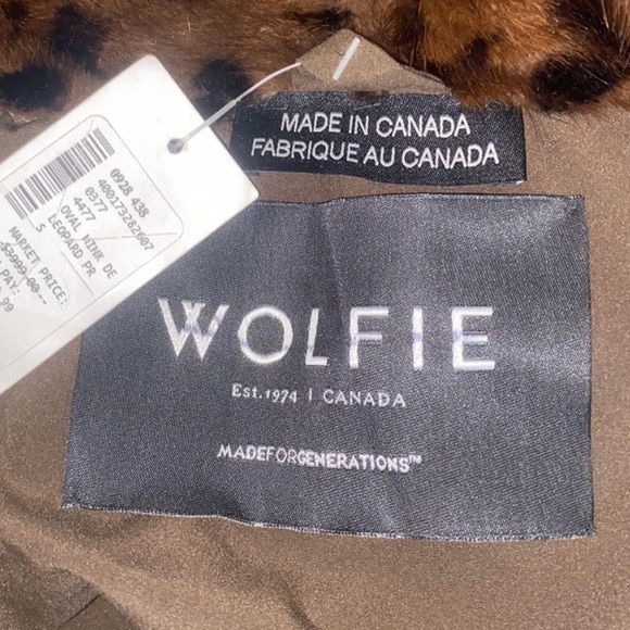 NEW‼️ OVAL MINK DE LEOPARD JACKET ANIMAL PRINT - Picture 7 of 15